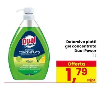 Eurospar Detersivo piatti gel concentrato Dual Power offerta