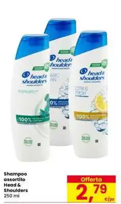 Eurospar Shampoo assortito Head & Shoulders offerta