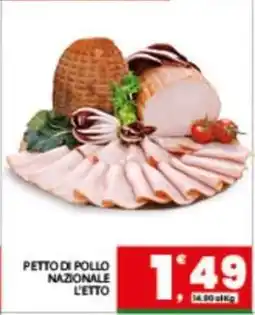 Eurospar PETTO DI POLLO NAZIONALE offerta