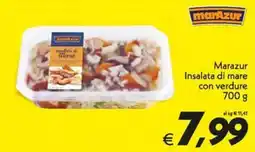 Iper Super Conveniente Marazur Insalata di mare con verdure offerta