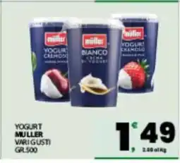 Eurospar YOGURT MULLER offerta