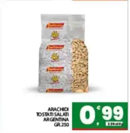 Eurospar ARACHIDI TOSTATI SALATI ARGENTINA offerta