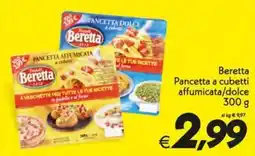 Iper Super Conveniente Beretta Pancetta a cubetti offerta