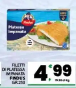 Eurospar FILETTI DI PLATESSA IMPANATA offerta