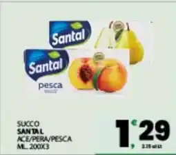 Eurospar Succo SANTAL offerta
