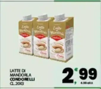 Eurospar LATTE DI MANDORLA CONDORELLI offerta
