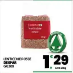 Eurospar LENTICCHIE ROSSE offerta