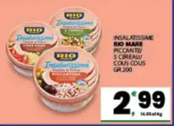 Eurospar Insalatissime Rio Mare offerta