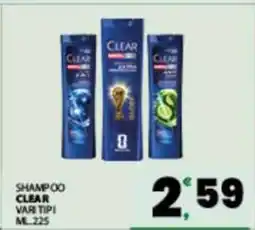 Eurospar SHAMPOO CLEAR offerta