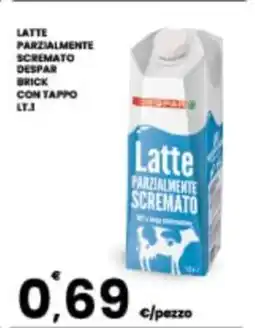 Eurospar Latte Parzialmente Scremato Despar offerta