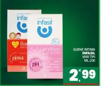 Eurospar IGIENE INTIMA INFASIL offerta