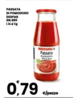 Eurospar Passata di pomodoro Despar offerta