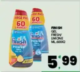 Eurospar FINISH GEL FRESH/LIMONE offerta