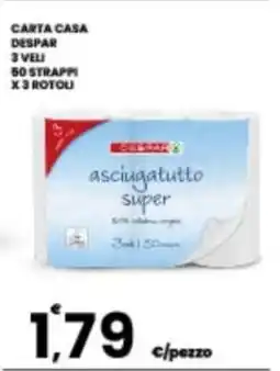 Eurospar CARTA CASA DESPAR offerta