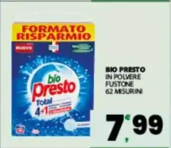 Eurospar Bio Presto offerta