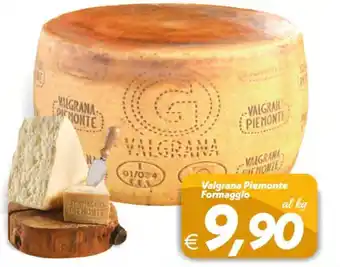 Iper Super Conveniente Valgrana Piemonte Formaggio offerta