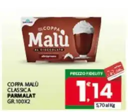 Eurospar COPPA MALÙ CLASSICA offerta