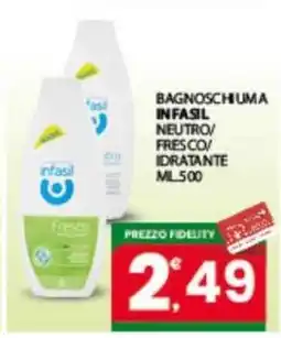 Eurospar BAGNOSCHIUMA INFASIL offerta
