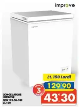 Eurospar CONGELATORE IMPROVE offerta