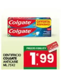 Eurospar DENTIFRICIO COLGATE ANTICARIE offerta