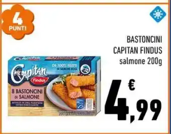 BASTONCINI CAPITAN FINDUS salmone 200g