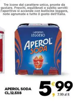 Eurospar APEROL SODA offerta