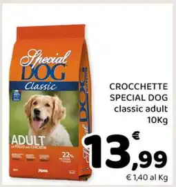 Conad CROCCHETTE SPECIAL DOG classic adult 10Kg offerta