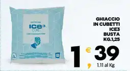 Eurospar GHIACCIO IN CUBETTI ICE3 offerta