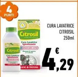 Conad CURA LAVATRICE CITROSIL 250ml offerta