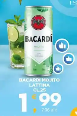 Eurospar BACARDI MOJITO LATTINA offerta