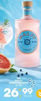 Eurospar GIN MALFY POMPELMO ROSA offerta
