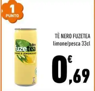 Conad TÈ NERO FUZETEA offerta
