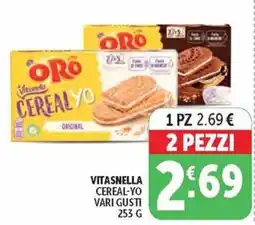 Deco Supermercati VITASNELLA CEREAL-YO offerta