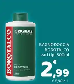 Conad Bagnodoccia Borotalco offerta