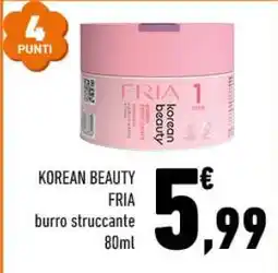 Conad KOREAN BEAUTY FRIA BURRO STRUCCANTE 80ML offerta