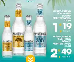 Eurospar ACQUA TONICA FEVER-TREE INDIAN/MEDITERRANEA CL.20 offerta