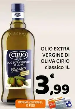 Conad OLIO EXTRA VERGINE DI OLIVA CIRIO classico 1L offerta