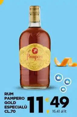 Eurospar RUM PAMPERO GOLD ESPECIALÙ CL.70 offerta
