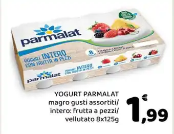 Conad Yogurt Parmalat offerta