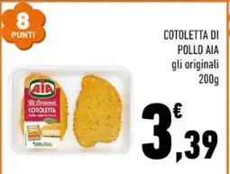 Conad COTOLETTA DI POLLO AIA offerta