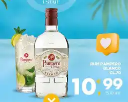 Eurospar RUM PAMPERO BLANCO CL.70 offerta