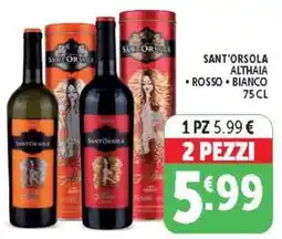 Deco Supermercati SANT'ORSOLA ALTHAIA offerta