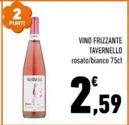 Conad VINO FRIZZANTE TAVERNELLO offerta