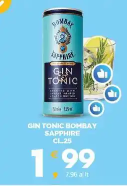 Eurospar Gin Tonic Bombay Sapphire offerta