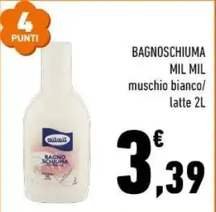Conad Bagnoschiuma Mil Mil offerta