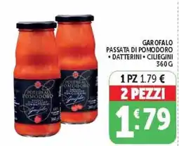 Deco Supermercati Garofalo Passata di Pomodoro Datterini Ciliegini offerta
