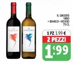 Deco Supermercati IL GAGGIO VINO offerta