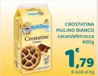 Conad CROSTATINA MULINO BIANCO cacao/albicocca 400g offerta