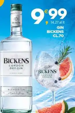Eurospar GIN BICKENS CL.70 offerta
