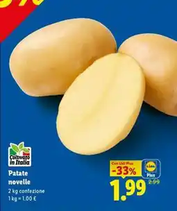 Lidl Patate Novelle offerta